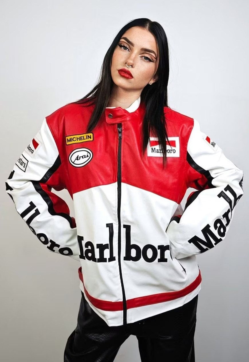 Marlboro Racing Lederjacke – Classic Edition