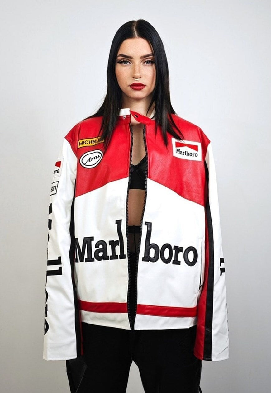 Marlboro Racing Lederjacke – Classic Edition