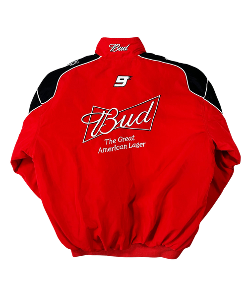 Budweiser Racing Vintage Jacke – Rote Edition