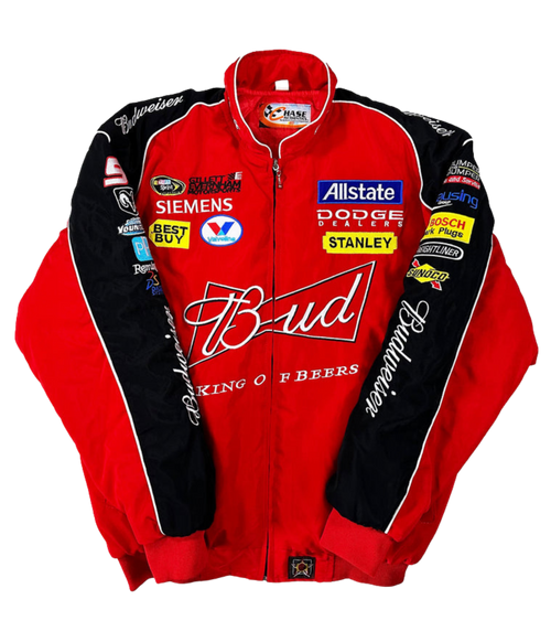 Budweiser Racing Vintage Jacke – Rote Edition